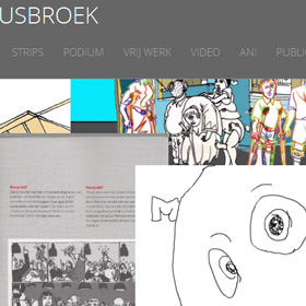 gabriel kousbroek screenshot van de website